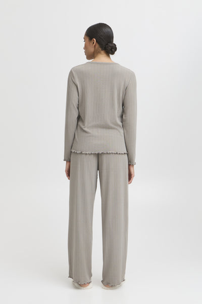 B.Young Pointelle Pyjama Set - Beige