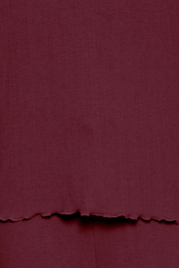 B.Young Pointelle Pyjama Set - Wine
