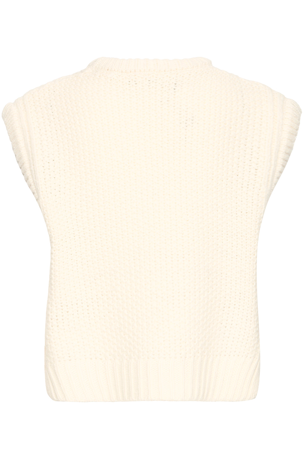 B.Young Nitta Tie Side Chunky Knit Slipover Vest