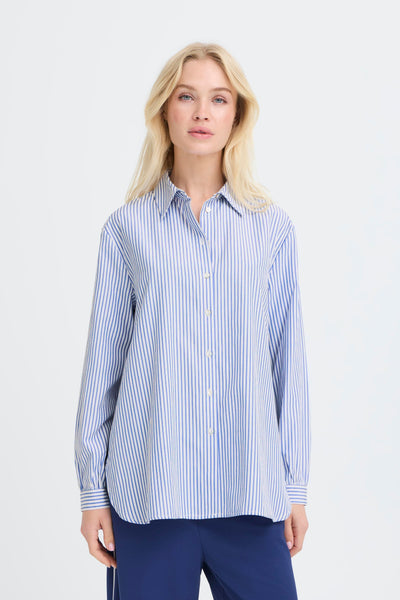 B.Young Hanio Tape Side Stripe Shirt