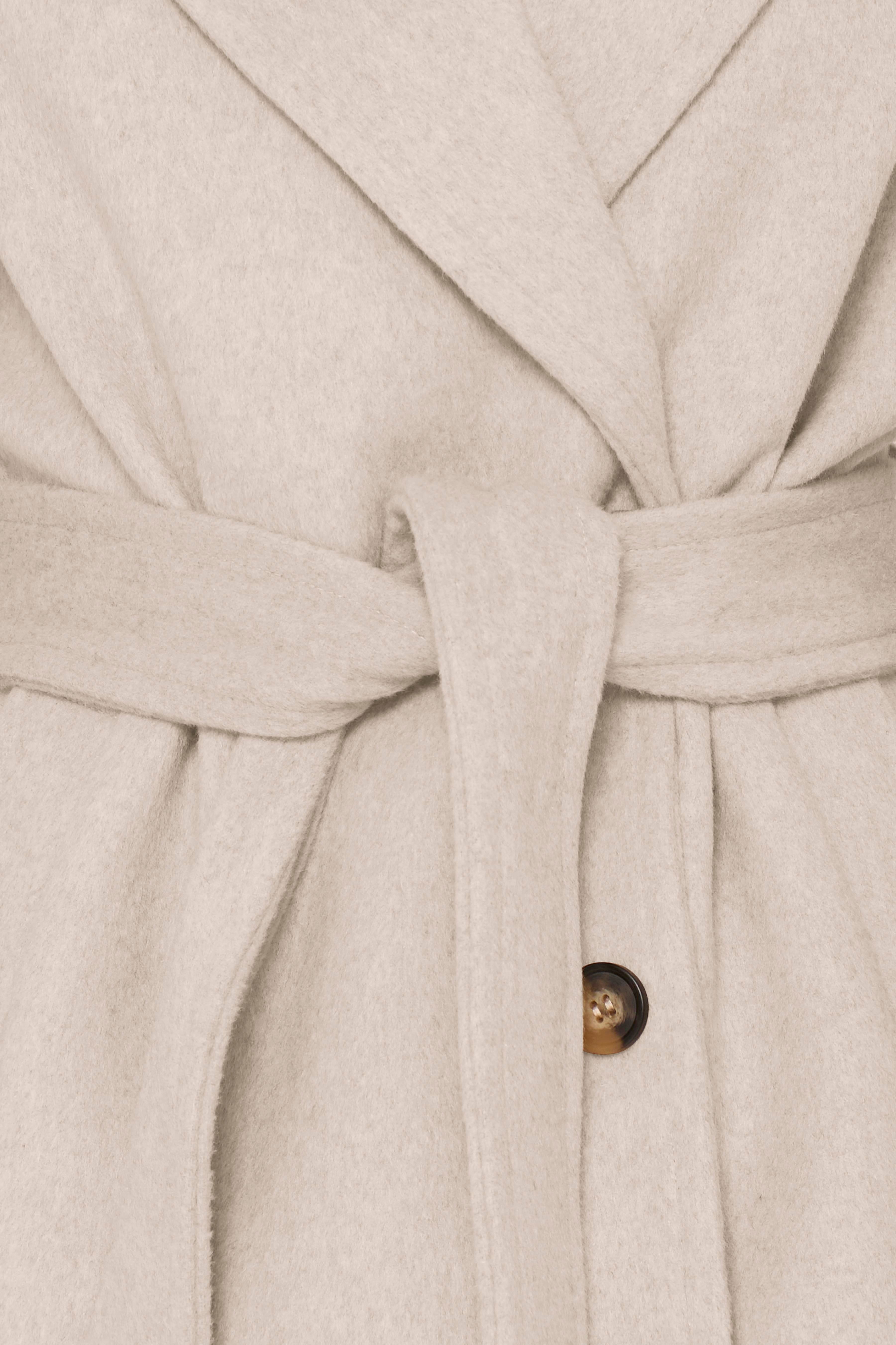 B.Young Bijou Wool Blend Belted Jacket