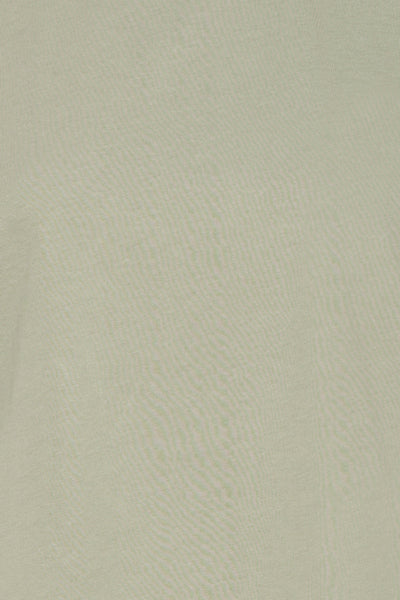 B.Young Prismi Lace Broderie Anglaise Shoulder T-Shirt - Green