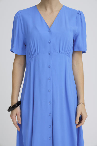 B.Young Mmjoella Short Button Front Tea Dress