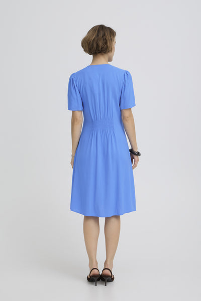 B.Young Mmjoella Short Button Front Tea Dress
