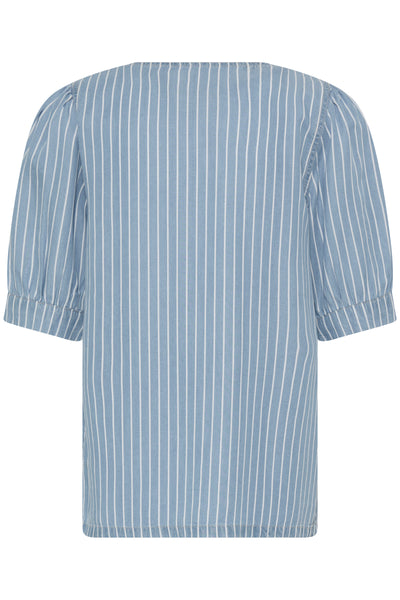 B.Young Kosmo Stripe Button Front Shirt