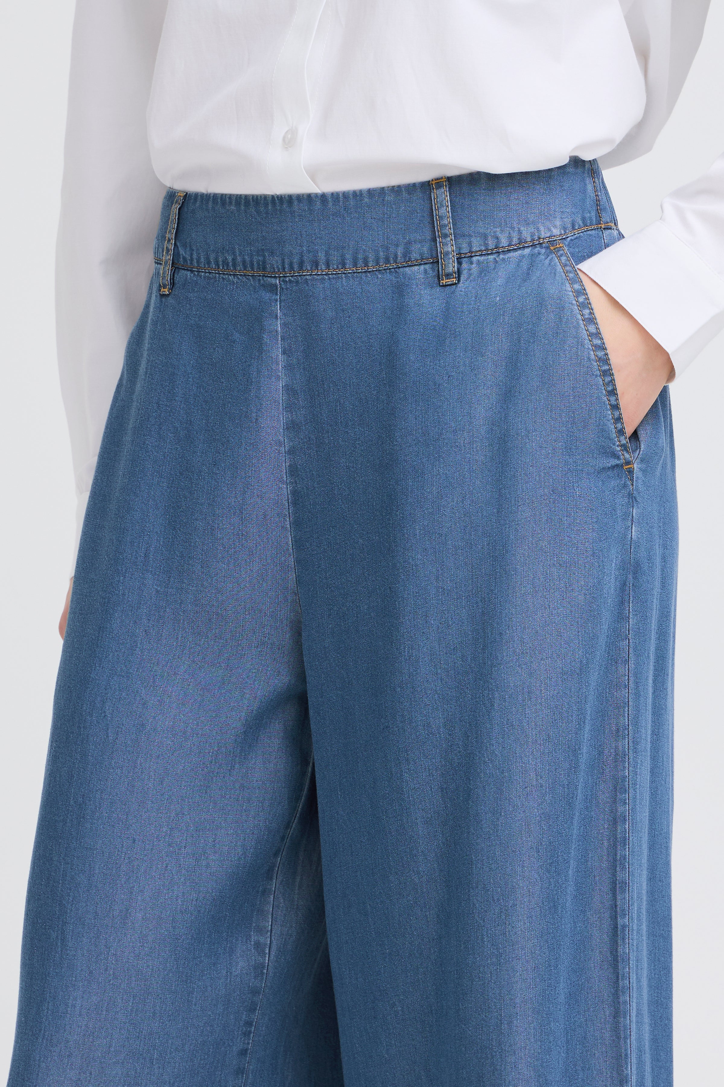 B.Young Kosmo Pull On Wide Leg Trousers