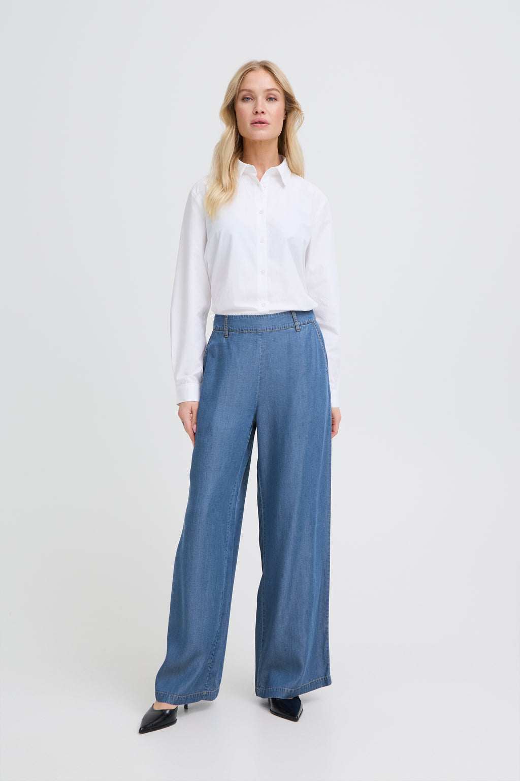 B.Young Kosmo Pull On Wide Leg Trousers