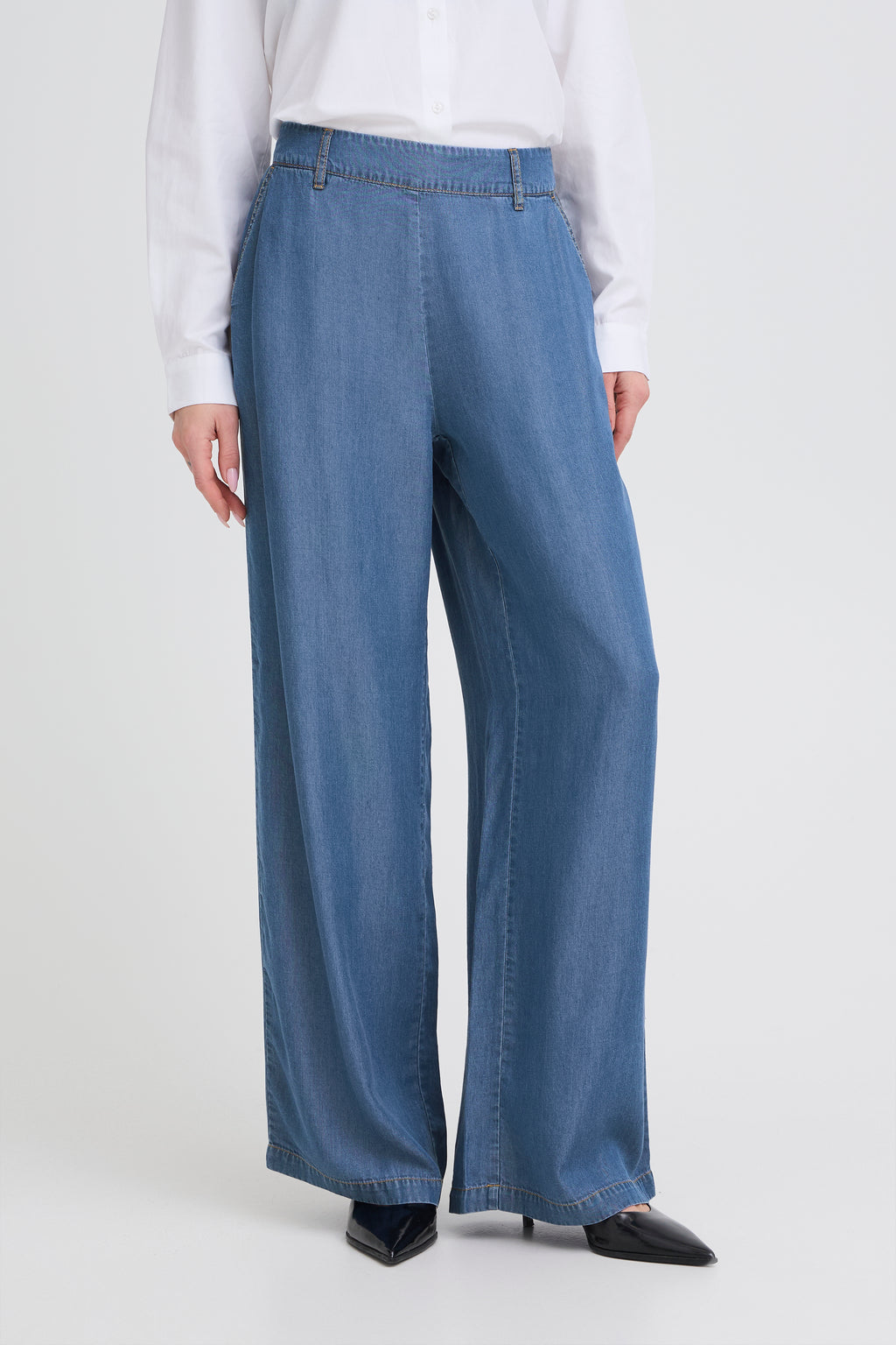 B.Young Kosmo Pull On Wide Leg Trousers