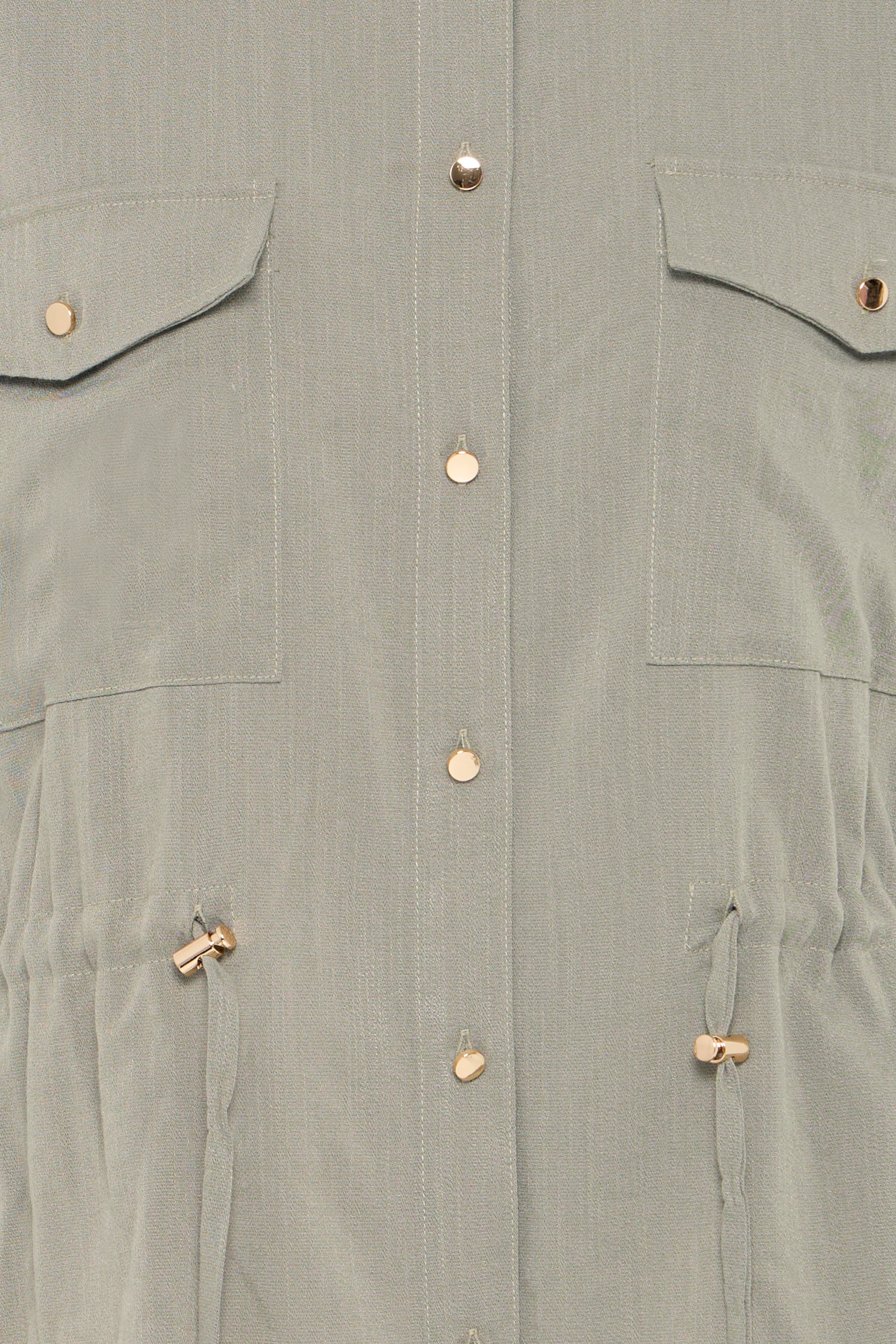 B.Young Diviso Adjustable Waist Shirt Jacket