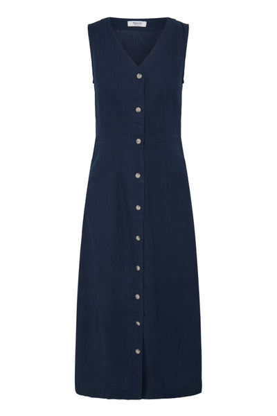 B.Young Falakka Button Through Sleeveless Midi Dress