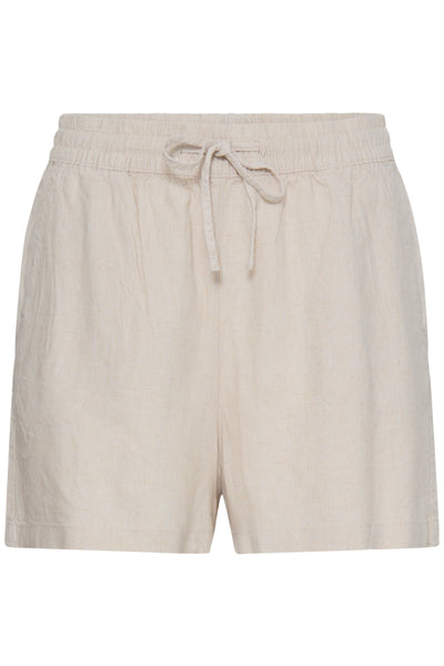 B.Young Falakka Linen Blend Drawstring Shorts
