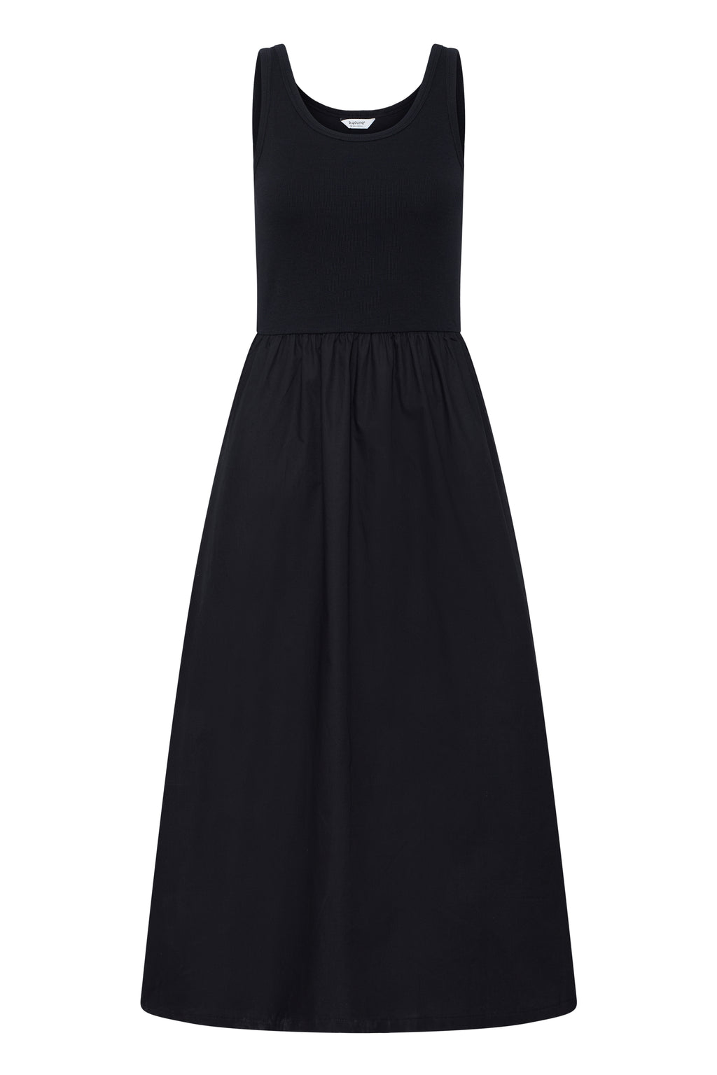 B.Young Sunnia Jersey Cotton Midi Dress