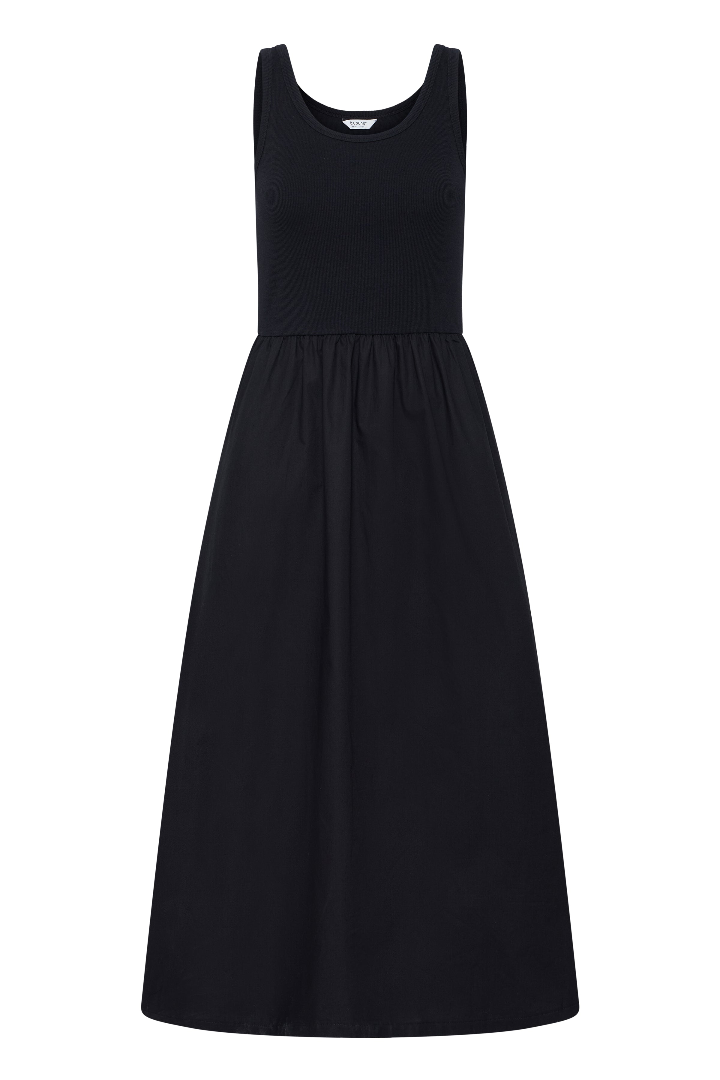 B.Young Sunnia Jersey Cotton Midi Dress