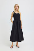 B.Young Sunnia Jersey Cotton Midi Dress