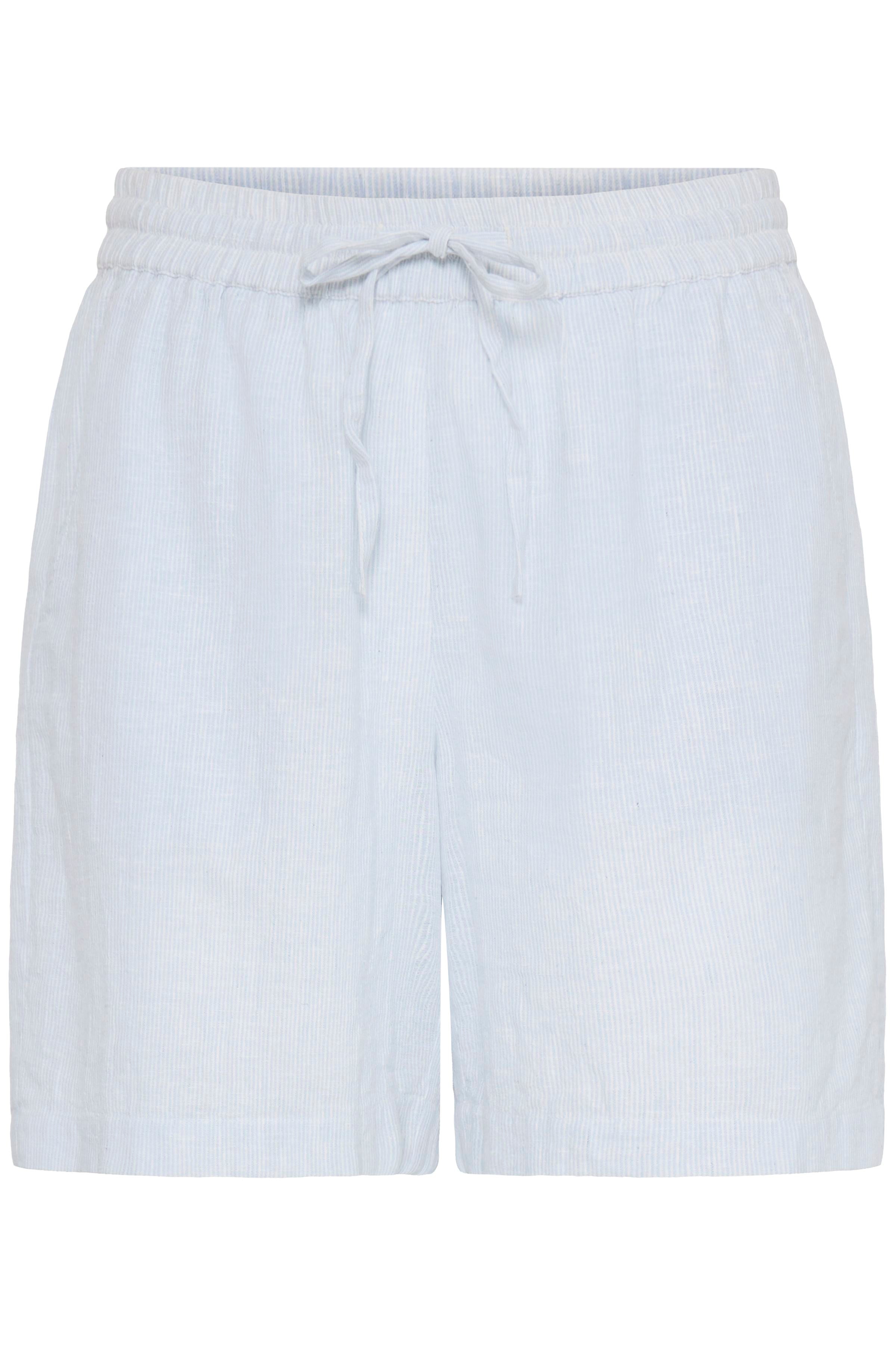 B.Young Izola Stripe Drawstring Shorts