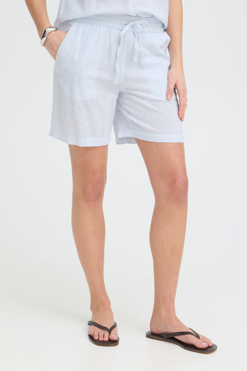 B.Young Izola Stripe Drawstring Shorts