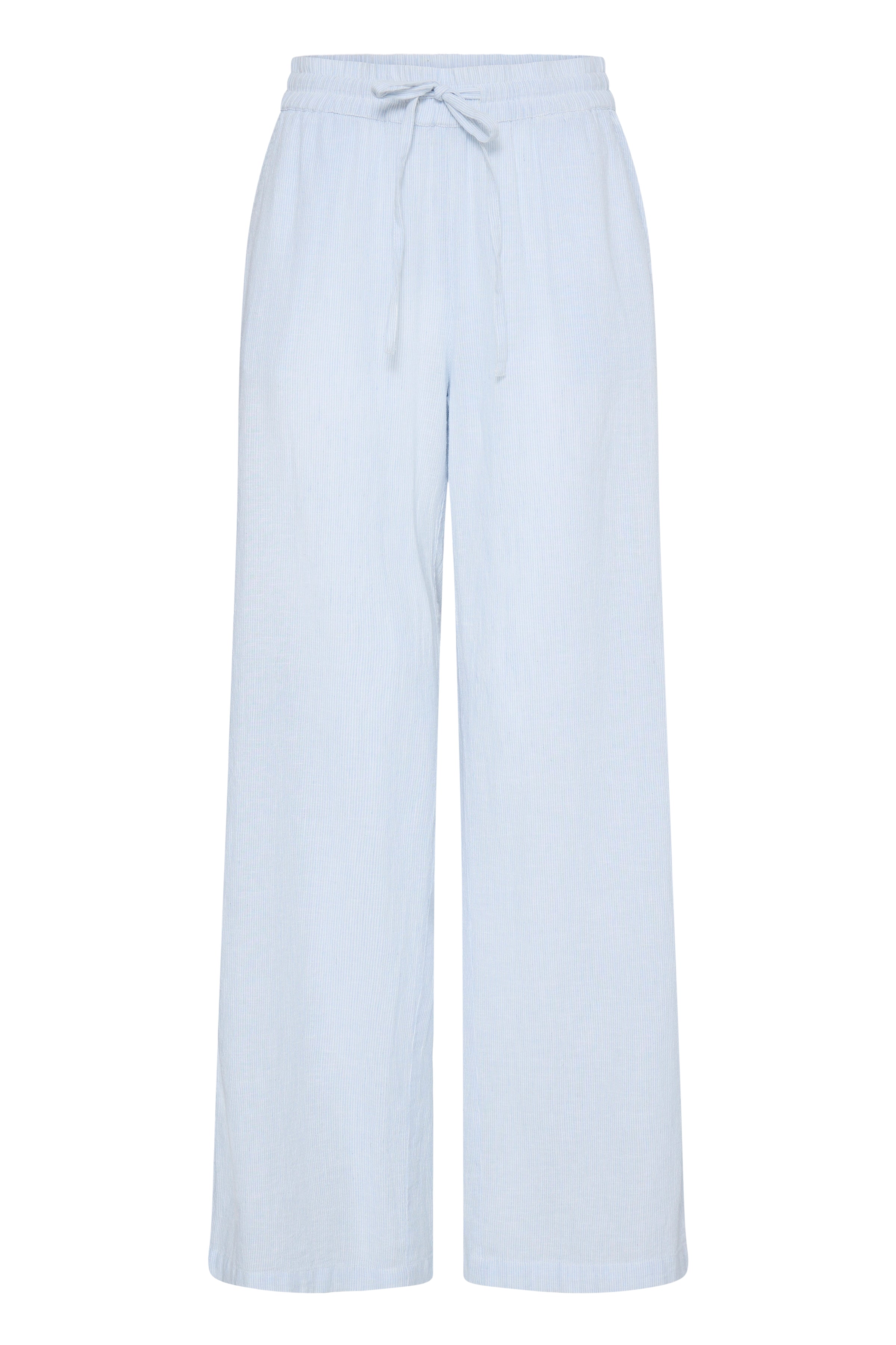 B.Young Izola Stripe Drawstring Trousers - Blue