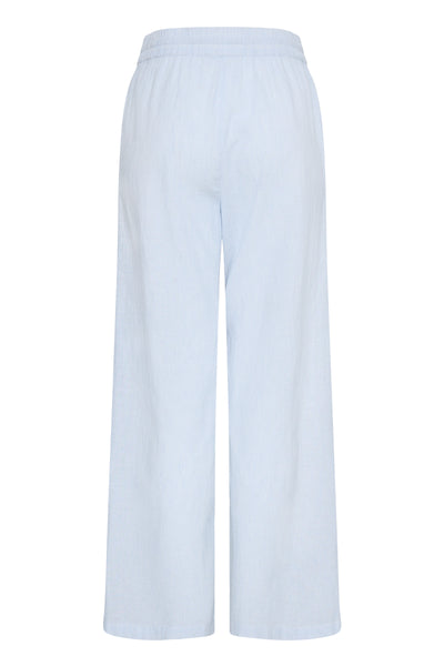 B.Young Izola Stripe Drawstring Trousers - Blue