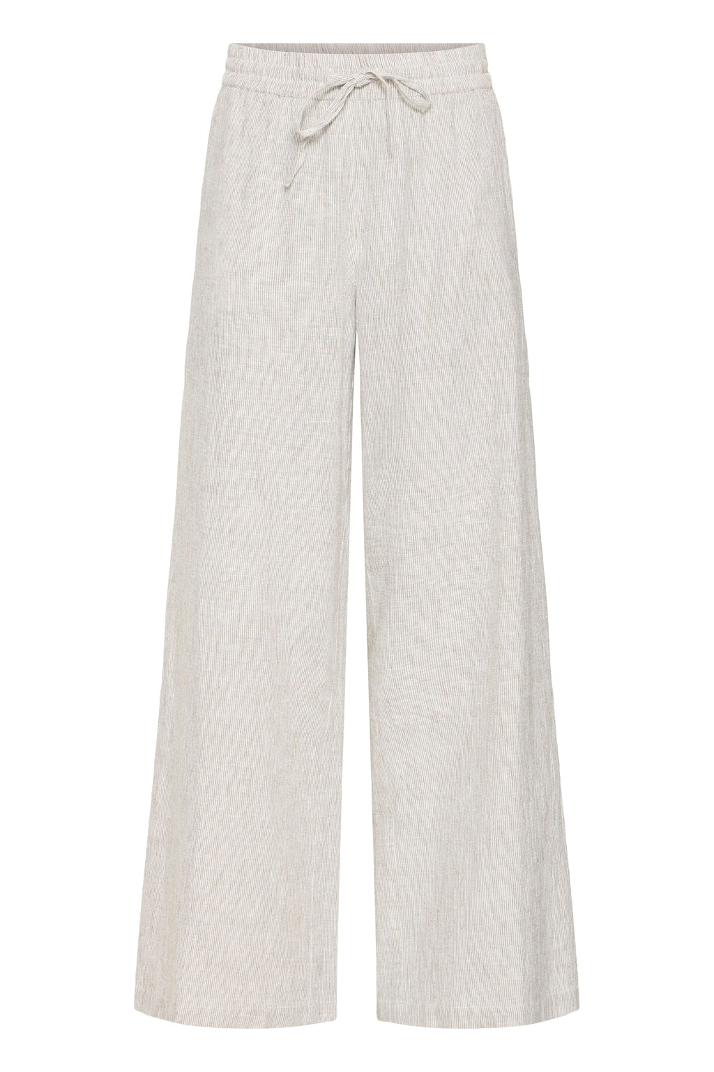 B.Young Izola Stripe Drawstring Trousers - Green