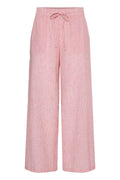 B.Young Izola Stripe Drawstring Trousers - Red