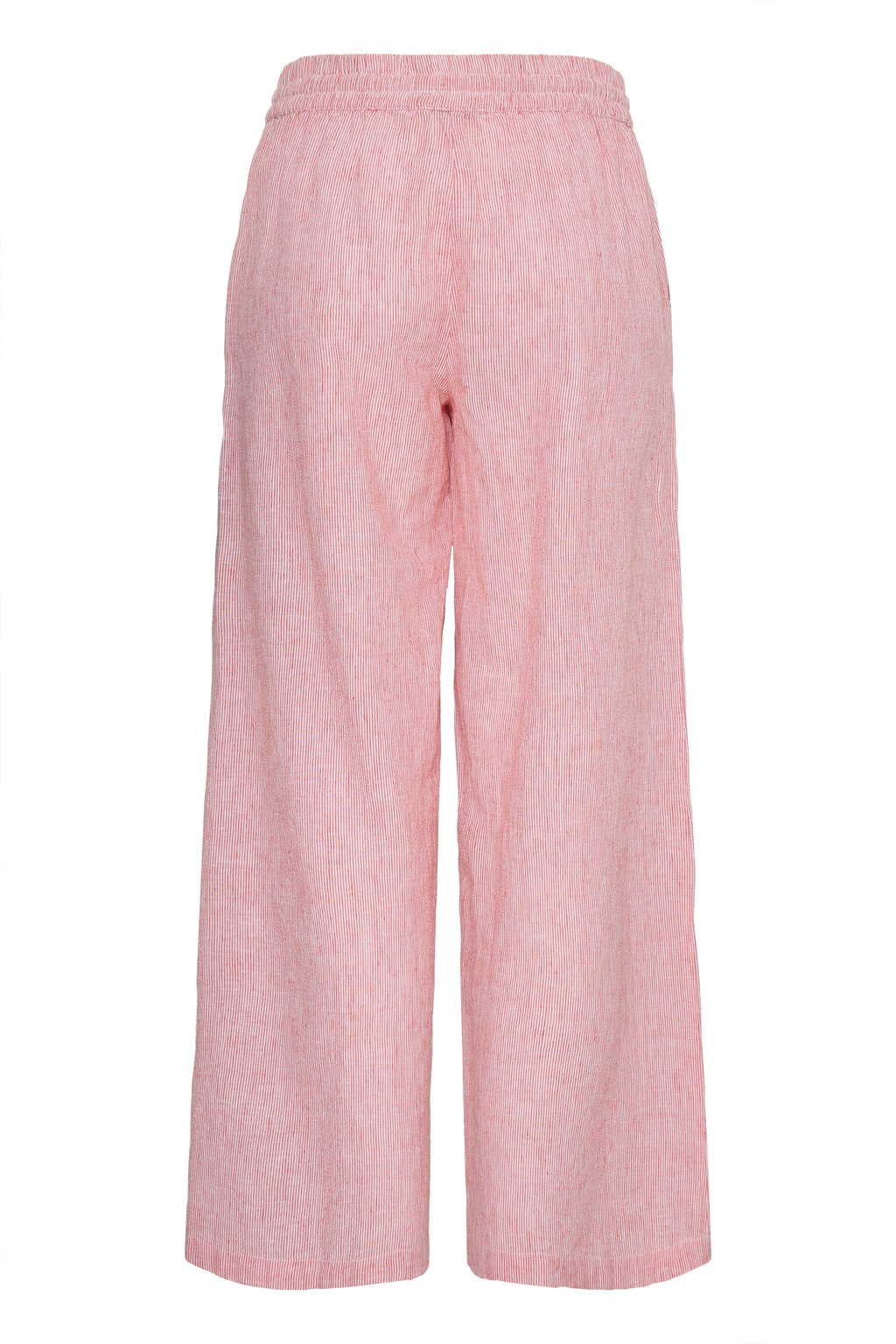 B.Young Izola Stripe Drawstring Trousers - Red