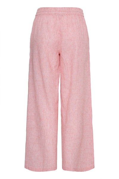 B.Young Izola Stripe Drawstring Trousers - Red