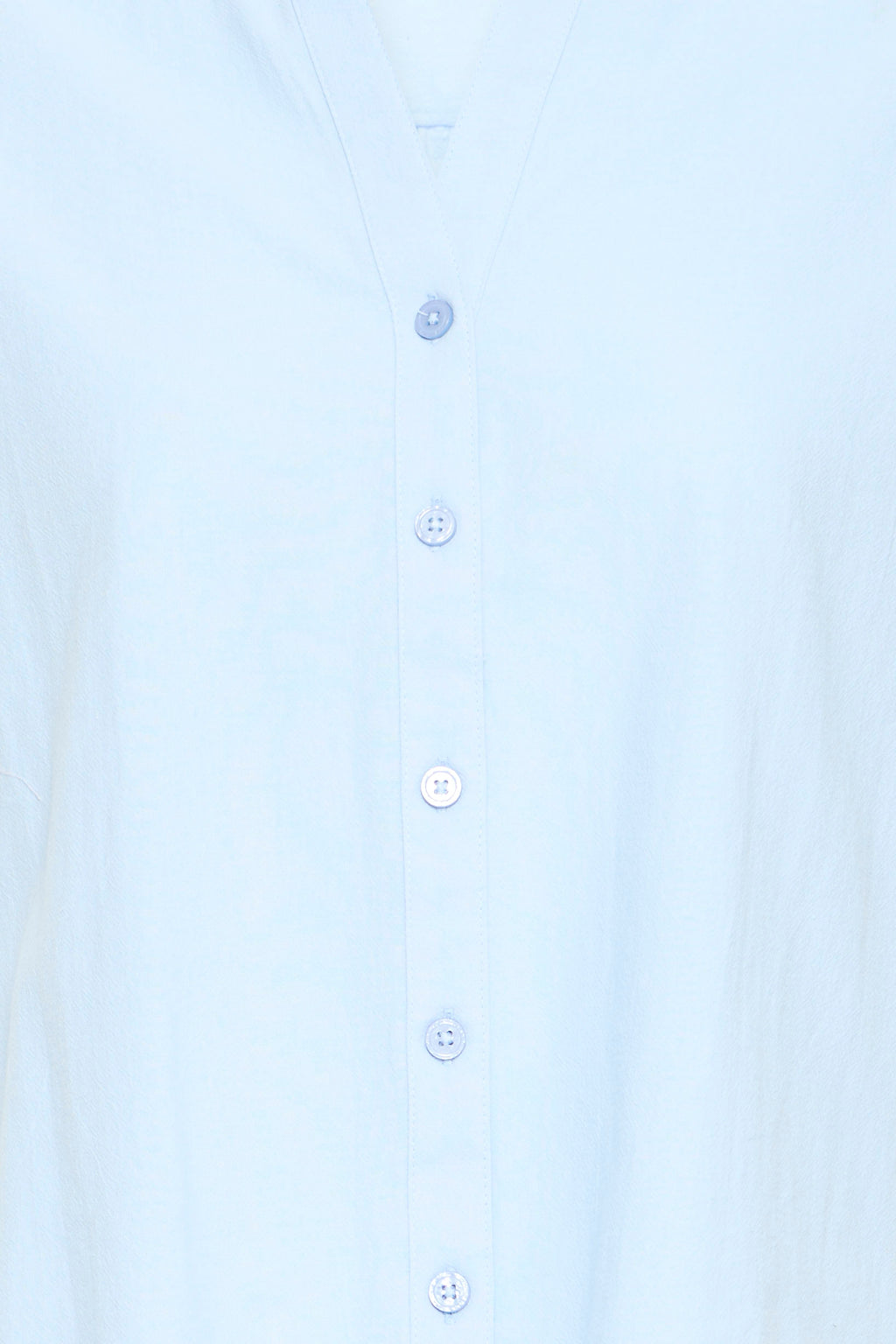 B.Young Ellana Button Through Short Sleeve Shirt - Blue