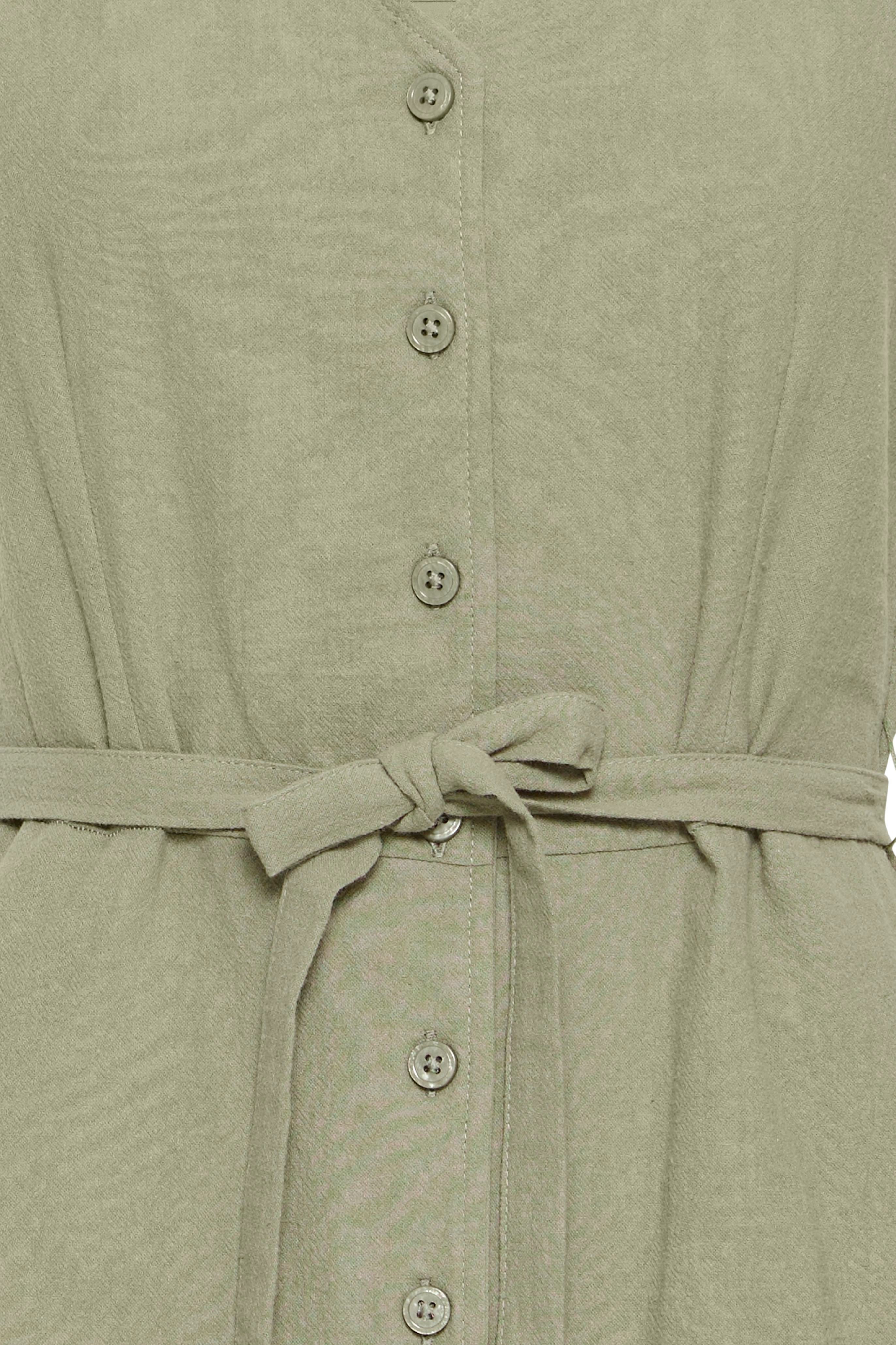 B.Young Ellana Sleeveless Button Through Midi Dress