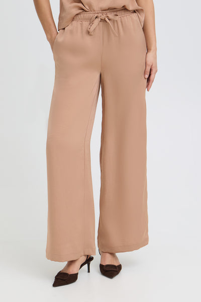 B.Young Dacanna Satin Drawstring Trousers
