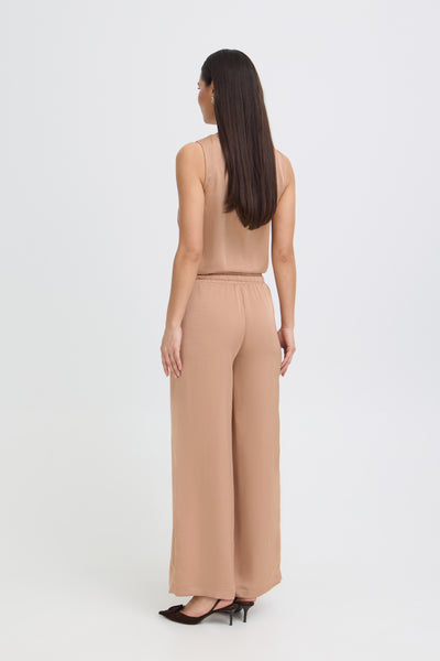 B.Young Dacanna Satin Drawstring Trousers