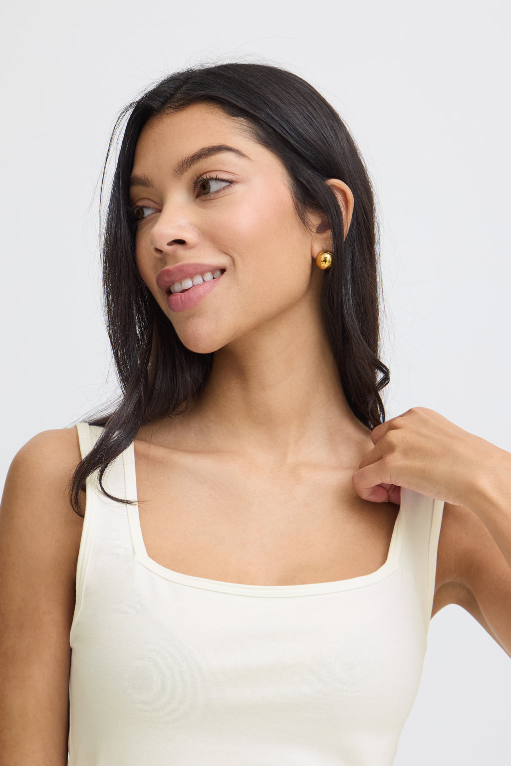 B.Young Paninna Square Neck Tank Top