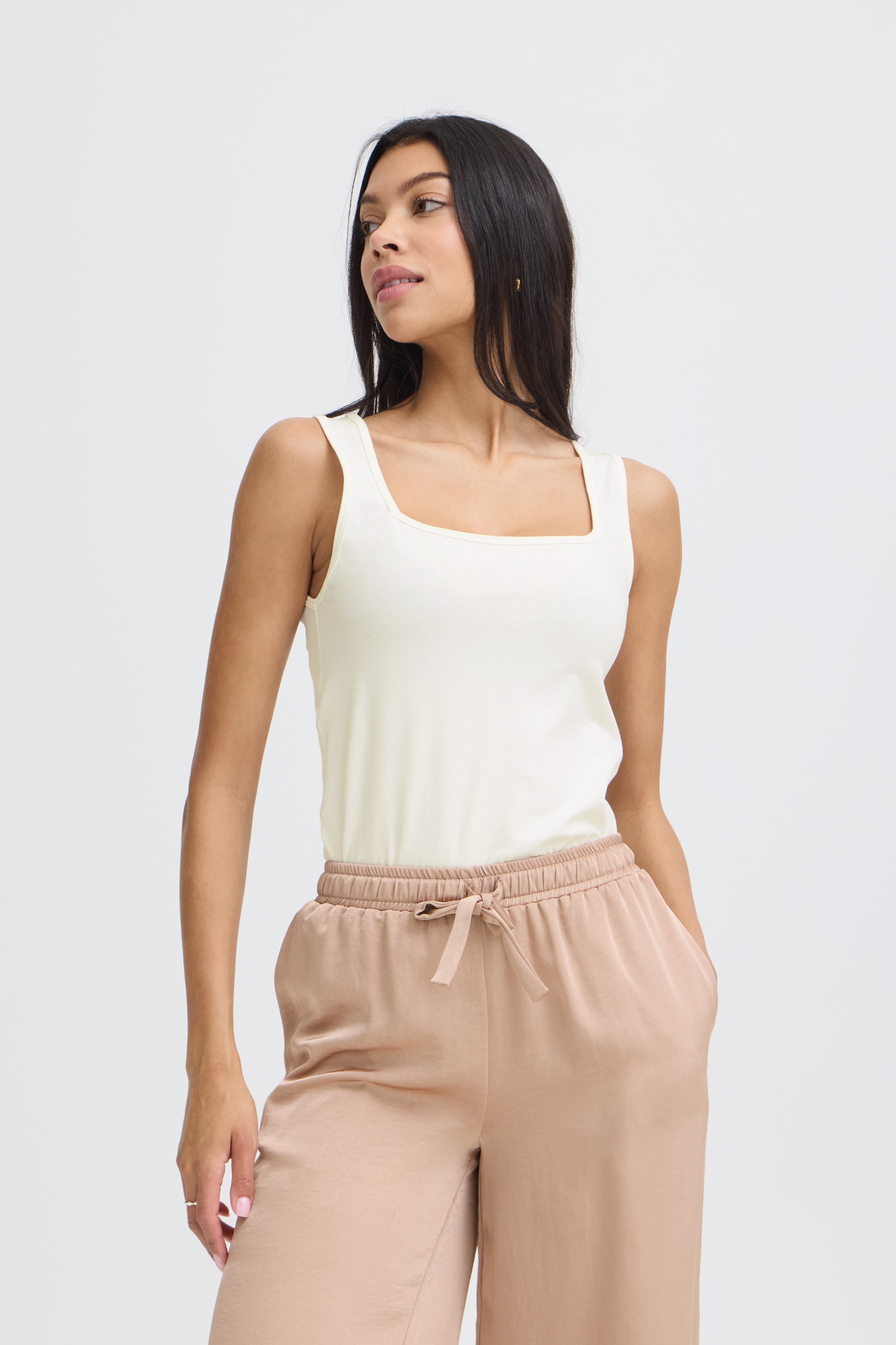 B.Young Paninna Square Neck Tank Top