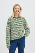 B.Young Ojula Geometric Pattern Jumper