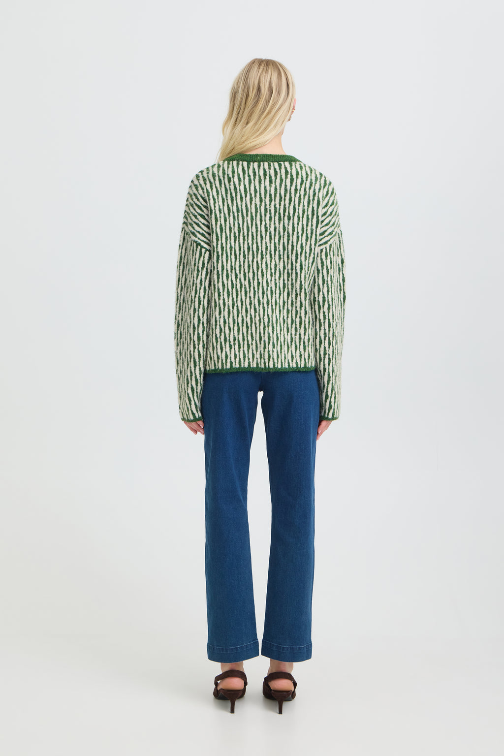 B.Young Ojula Geometric Pattern Jumper