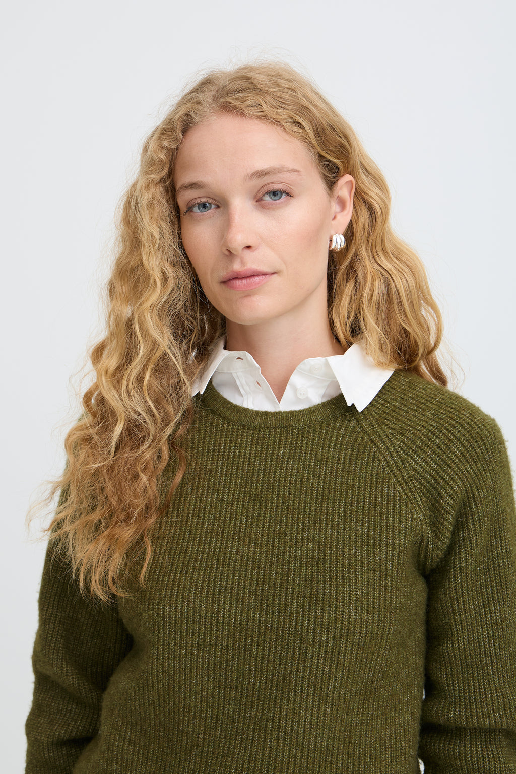 B.Young Otajia Jumper - Moss Green