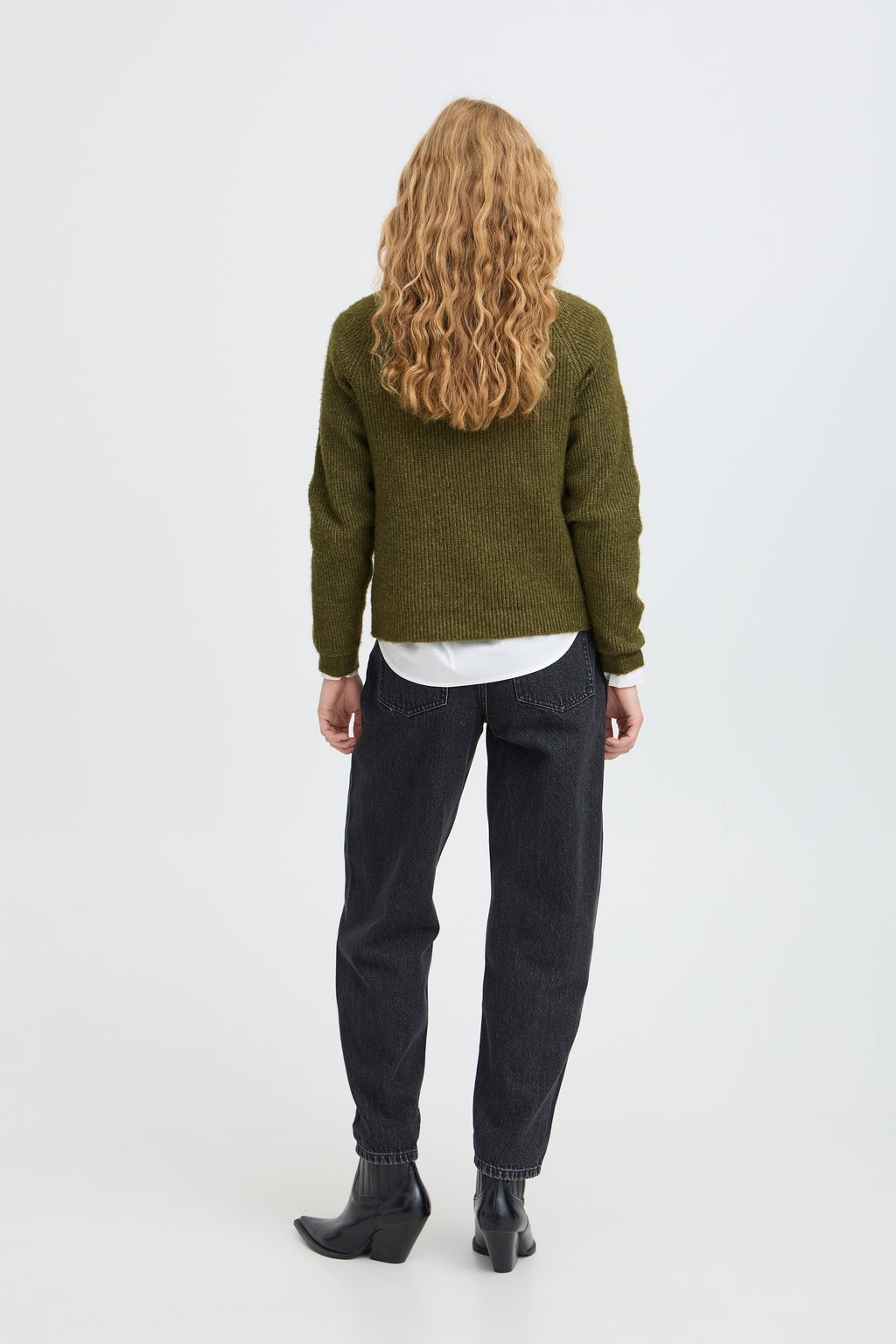 B.Young Otajia Jumper - Moss Green