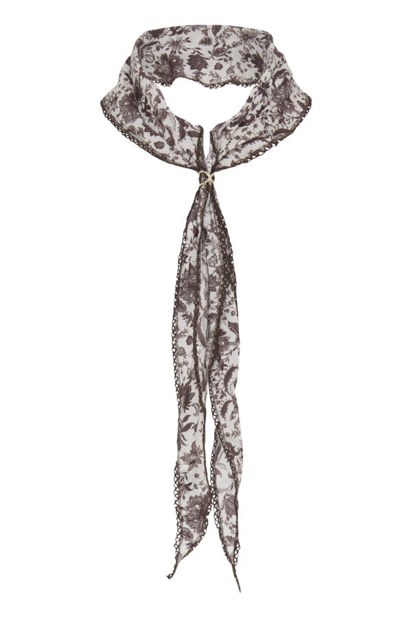 B.Young Venera Floral Neck Tie Scarf