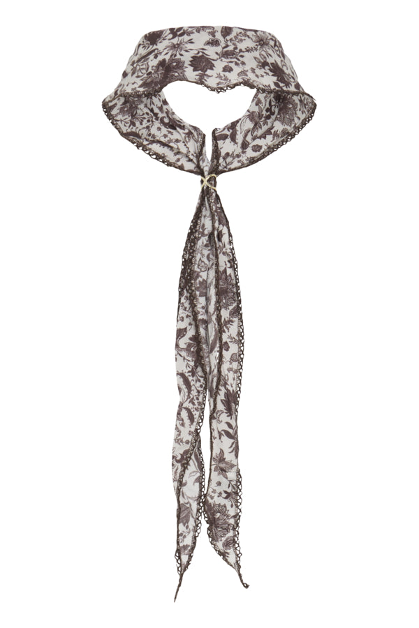 B.Young Venera Floral Neck Tie Scarf