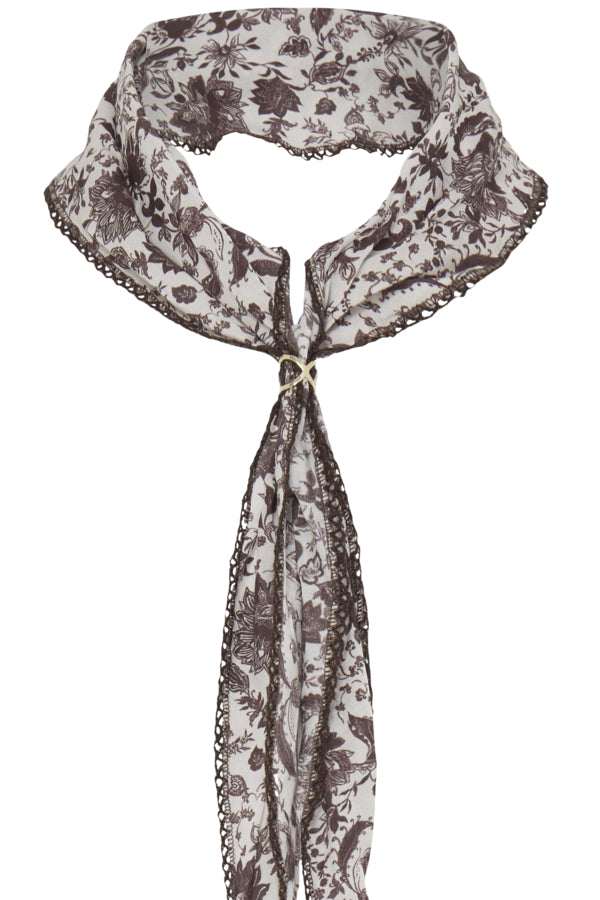 B.Young Venera Floral Neck Tie Scarf