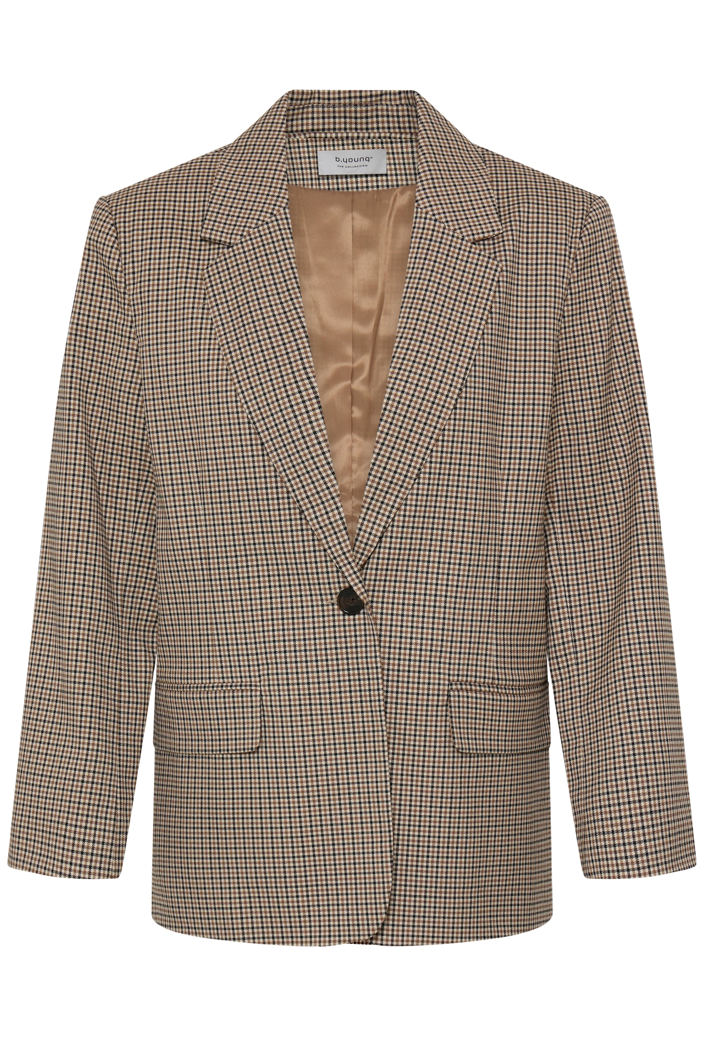 B.Young Estolo Country Heritage Check Blazer