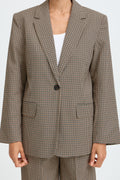 B.Young Estolo Country Heritage Check Blazer