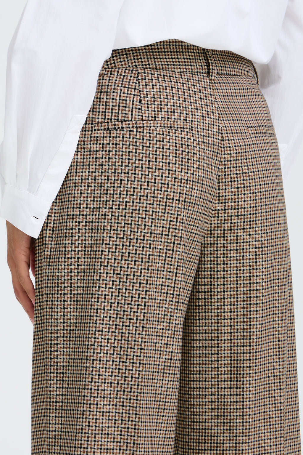B.Young Estolo Country Heritage Check Trousers