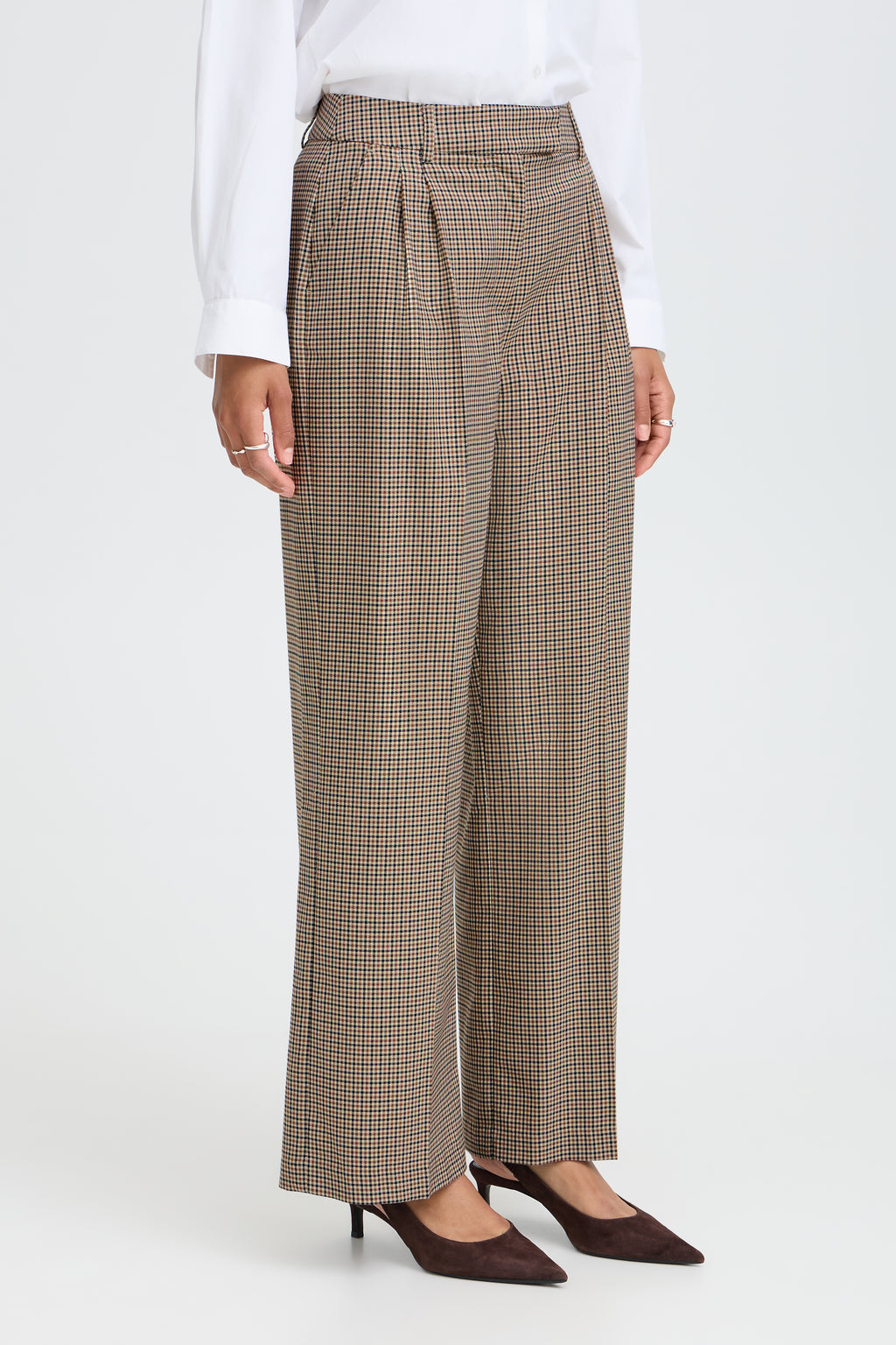 B.Young Estolo Country Heritage Check Trousers