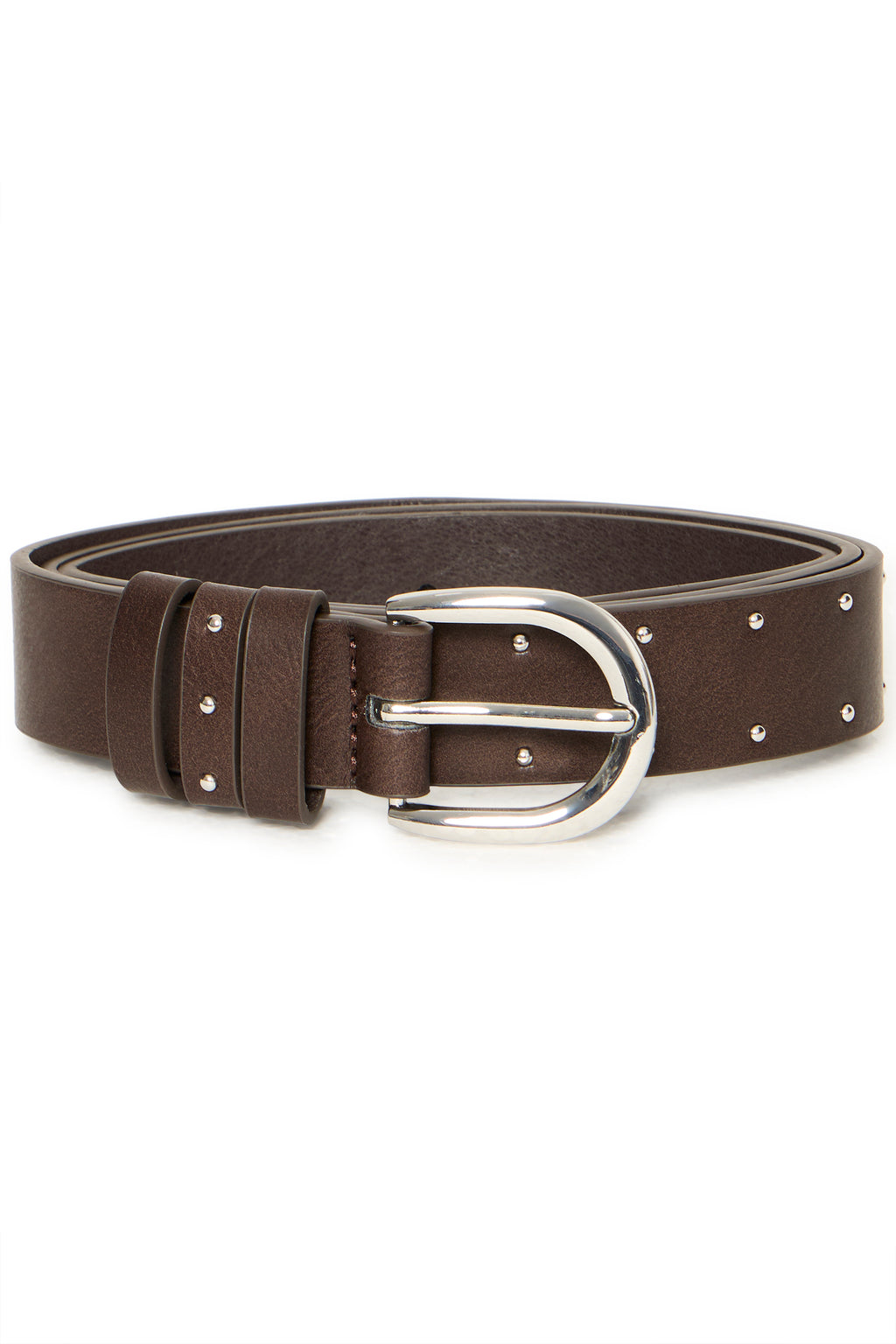 B.Young Wynonna Studded Belt - Brown