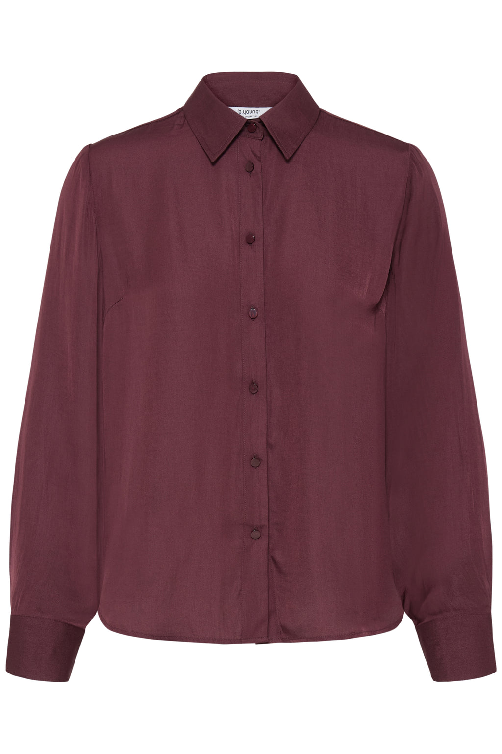 B.Young Ival Classic Button Through Shirt - Fig