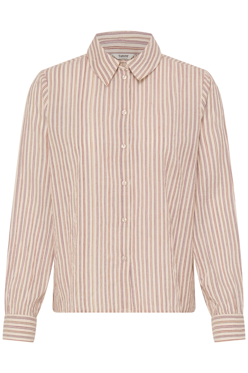 B.Young Hellis Pinstripe Soft Cotton Shirt