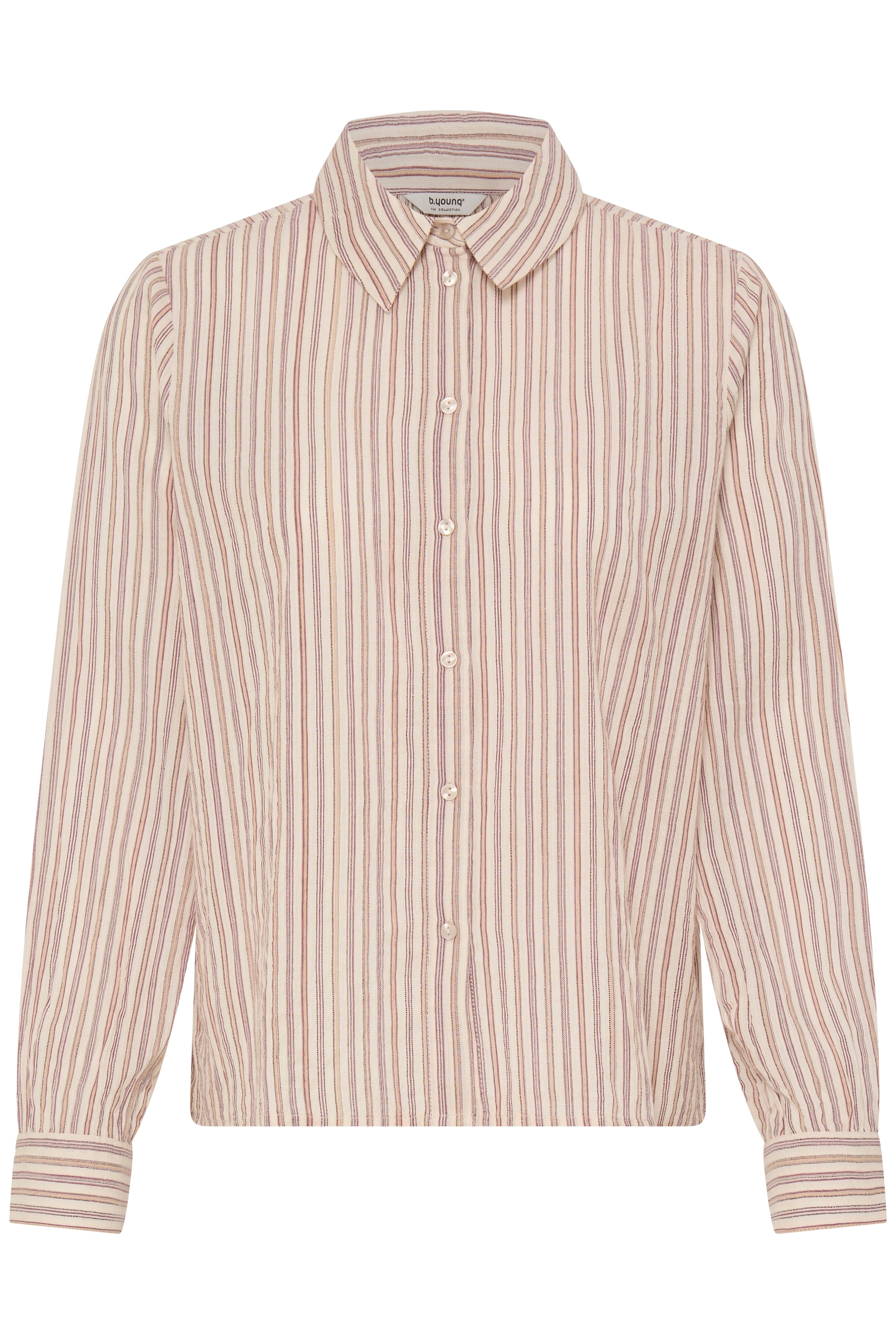 B.Young Hellis Pinstripe Soft Cotton Shirt