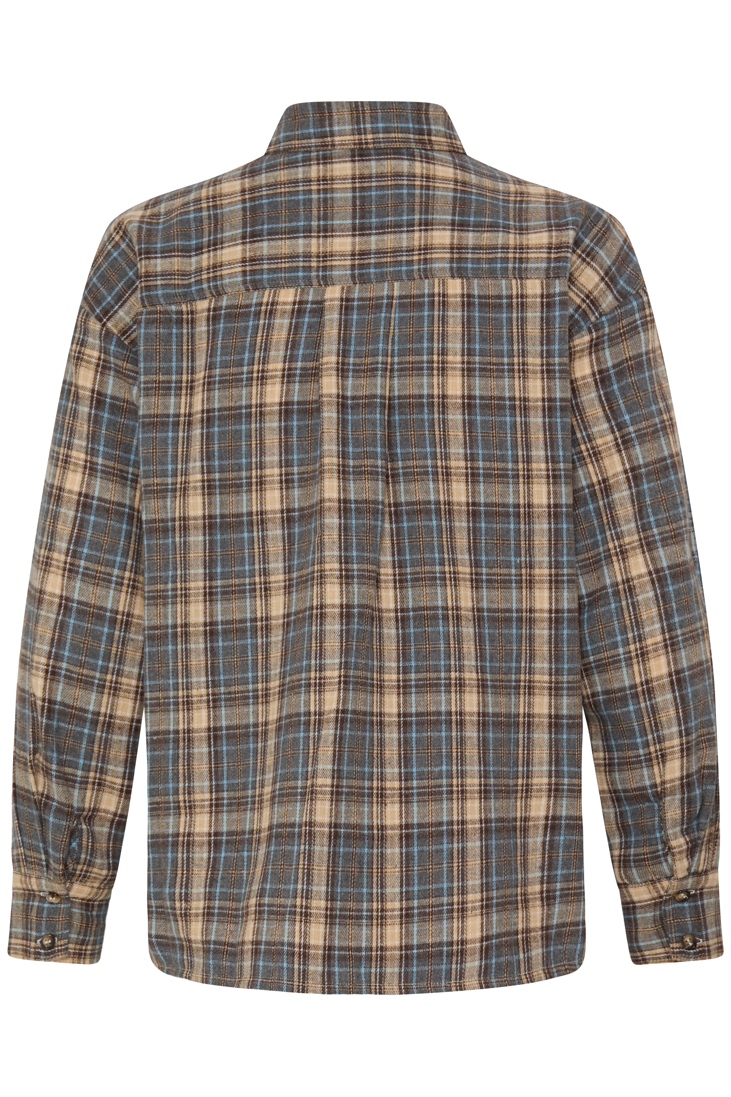 B.Young Fabrice Flannel Plaid Check Shirt