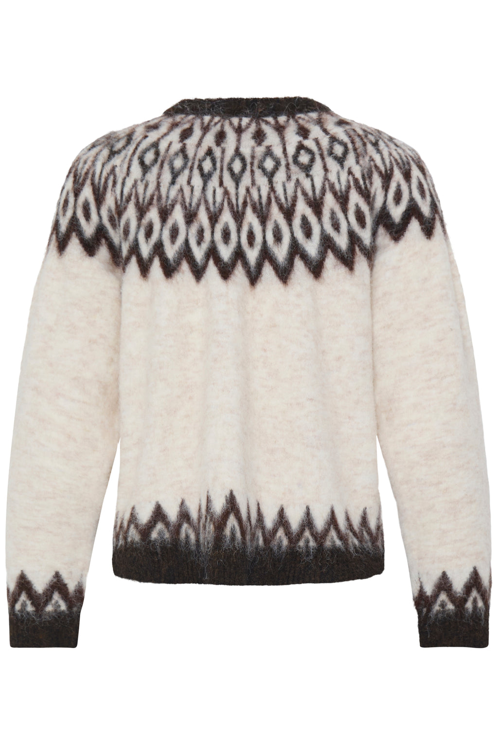 B.Young Milou Fairisle Cosy Knit Jumper