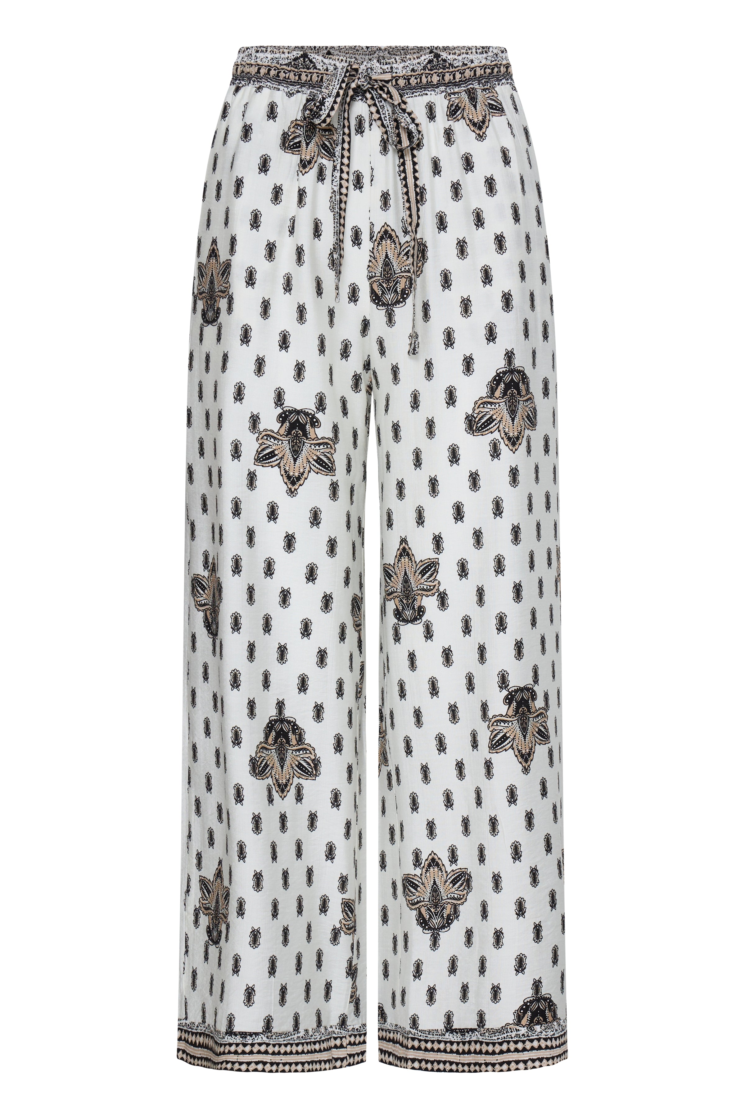 B.Young Ikaia Drawstring Wide Leg Trousers